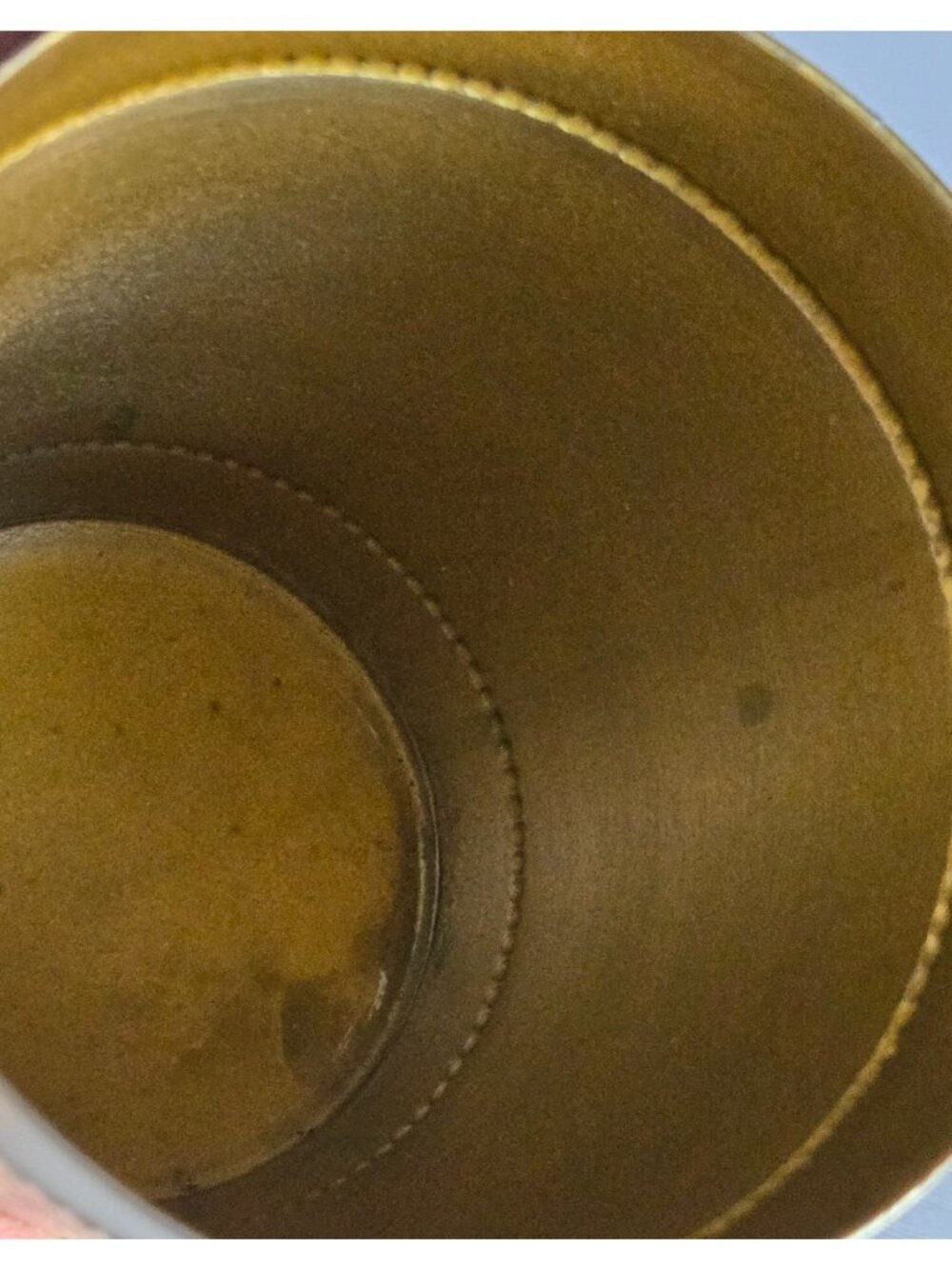 Pure Brass Glass Tumbler Embossed Design for Drinking Water - Picture 6 of 9